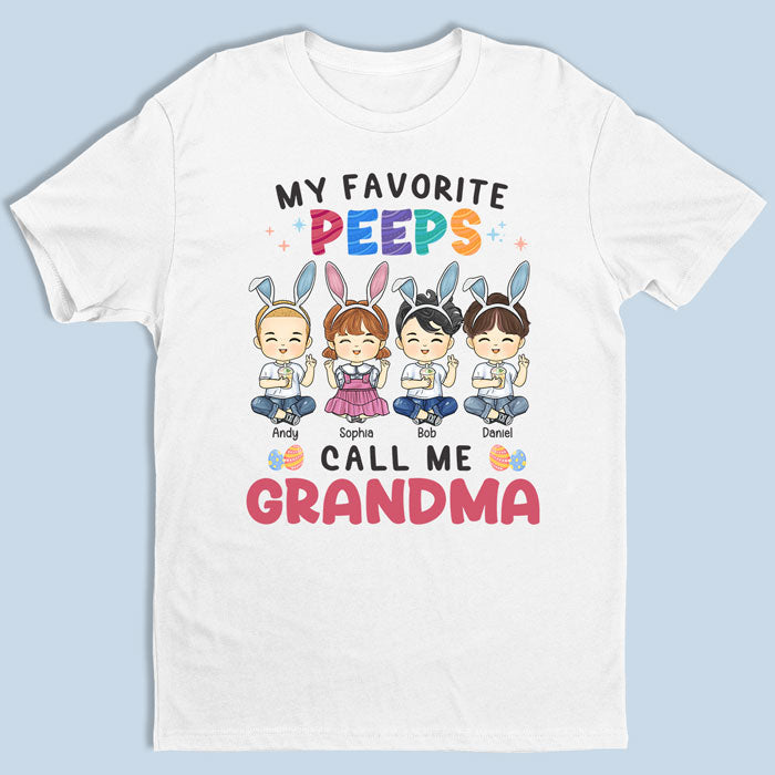 Mon pote préféré m'appelle - T-shirt, sweat à capuche et sweat-shirt unisexe personnalisé pour la famille - Cadeau d'anniversaire pour grand-mère