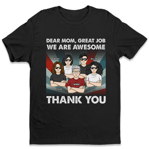We Are Awesome - Family Personalized Custom Unisex T-shirt, Hoodie, Sweatshirt - Mother's Day, Birthday Gift For Mom