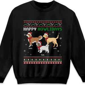 Joyeux anniversaire - T-shirt, sweat à capuche et sweat-shirt unisexe personnalisé pour chien - Cadeau de Noël pour propriétaires et amoureux des animaux