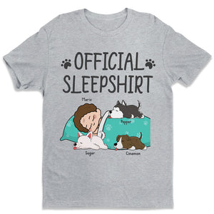 T-shirt de nuit officiel - T-shirt unisexe personnalisé pour chien, sweat à capuche, sweat-shirt - Cadeau de Noël pour les propriétaires et les amoureux des animaux