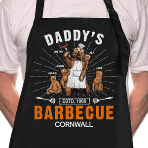 Barbecue de papa - Cadeau pour papa, grand-père - Tablier personnalisé
