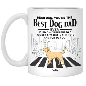 Vous êtes les meilleurs parents de chiens ! Mug personnalisé pour chien ! Cadeau pour les propriétaires et les amoureux des animaux.