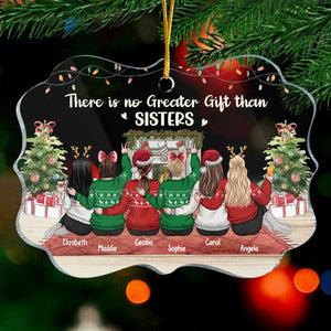 Il n'y a pas de plus beau cadeau que l'amitié - Décoration de Noël personnalisée en acrylique en forme de Benelux - Cadeau pour meilleure amie, meilleure amie, sœur, cadeau d'anniversaire pour meilleure amie et amie, cadeau de Noël
