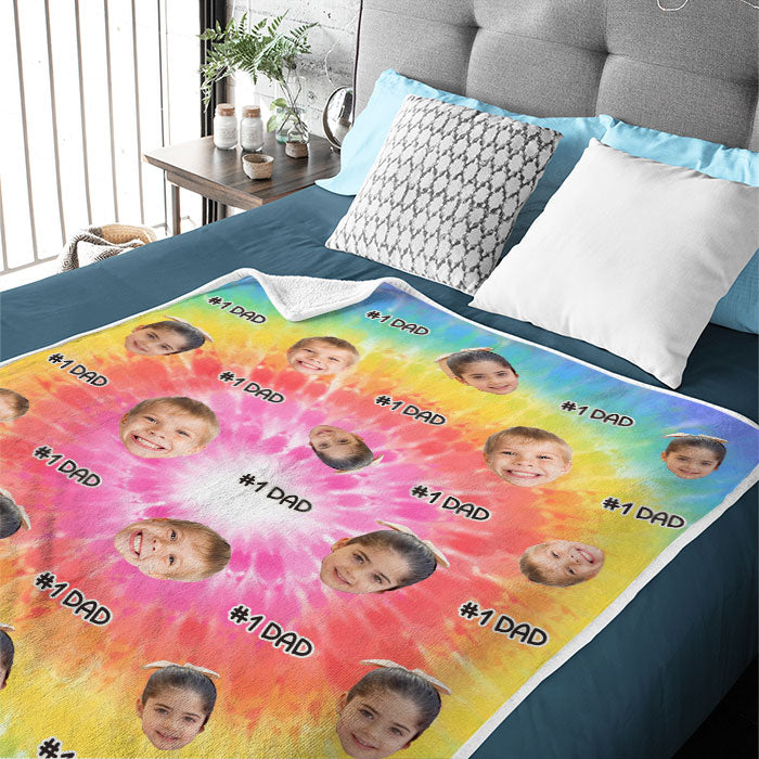 Meilleur papa de tous les temps - Couverture personnalisée - Télécharger une image, cadeau pour la famille, cadeau de Noël