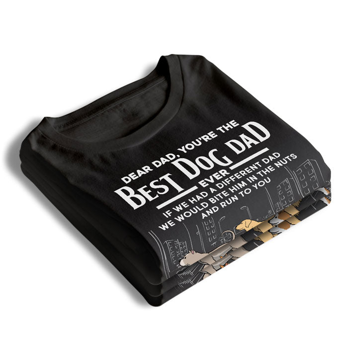 Les meilleurs propriétaires de chiens de tous les temps - T-shirt, sweat à capuche et sweat-shirt unisexe personnalisé pour chien - Cadeau de Noël pour propriétaires et amoureux des animaux