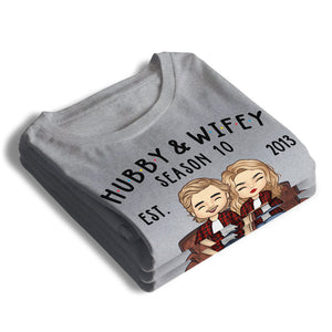 Cadeau d'anniversaire pour mari et femme - T-shirt et sweat à capuche unisexes personnalisés