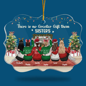 Il n'y a pas de plus beau cadeau que l'amitié - Décoration de Noël personnalisée en acrylique en forme de Benelux - Cadeau pour meilleure amie, meilleure amie, sœur, cadeau d'anniversaire pour meilleure amie et amie, cadeau de Noël