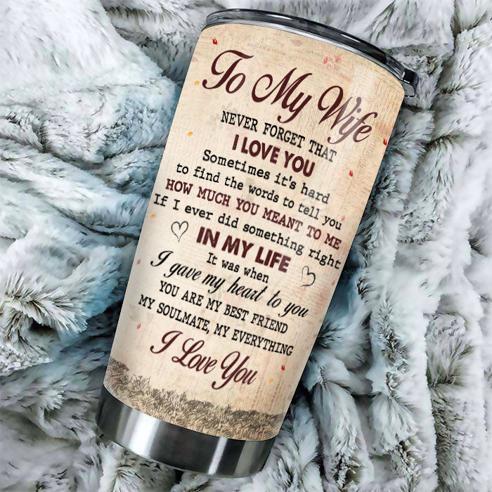 You Are My Best Friend My Soulmate And My Everything - Gift For Couples, Personalized Tumbler.