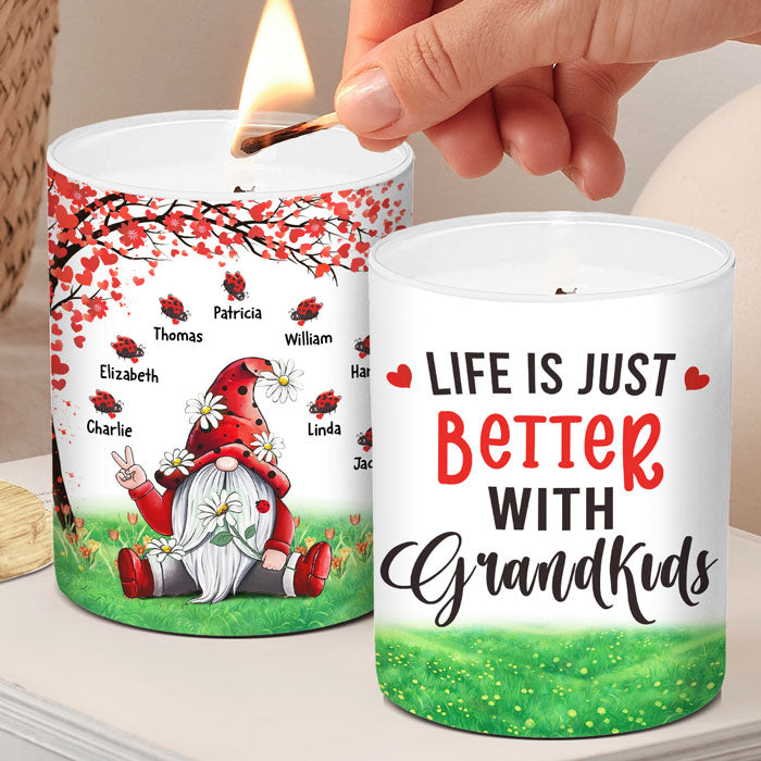 Chaque maison a besoin d'une grand-mère - Bougie parfumée sans fumée personnalisée pour la famille - Cadeau de fête des mères, d'anniversaire pour grand-mère