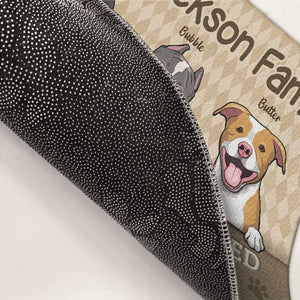 All Guests Must Be Approved By The Pets - Personalized Decorative Mat - Upload Image, Gift For Pet Lovers, Pet Owners, Pet Gift