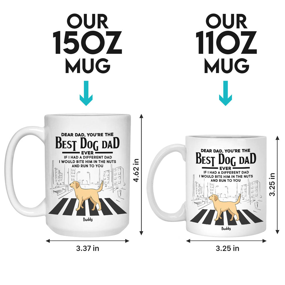 Vous êtes les meilleurs parents de chiens ! Mug personnalisé pour chien ! Cadeau pour les propriétaires et les amoureux des animaux.