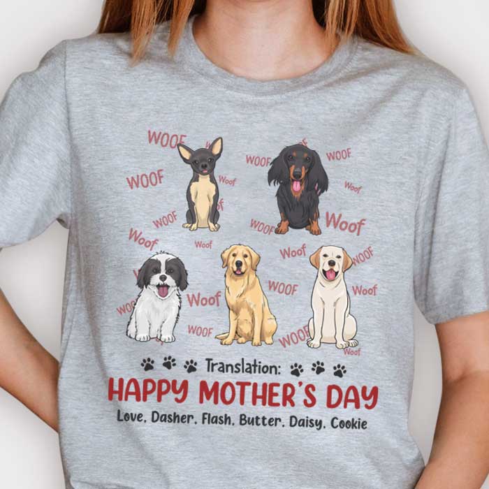 Traduction : Bonne fête des mères - Cadeau pour la fête des mères, T-shirt unisexe personnalisé, sweat à capuche