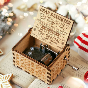 You Are So Special To Me - Dad To Daughter, Music Box.