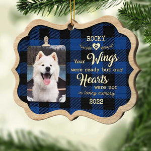 If Love Alone Could Have Kept You Here - You Would Have Lived Forever - Personalized Custom Benelux Shaped Wood Christmas Ornament