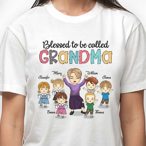 Heureux d'être appelé Nana - T-shirt, sweat à capuche et sweat-shirt unisexe personnalisé - Cadeau pour grand-mère et grands-parents