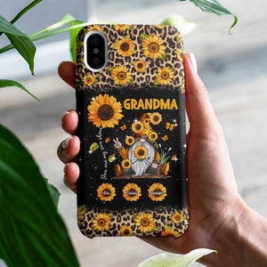 Maman, grand-mère, tu es mon rayon de soleil ! Cadeau pour maman, grand-mère ! Coque de téléphone personnalisée