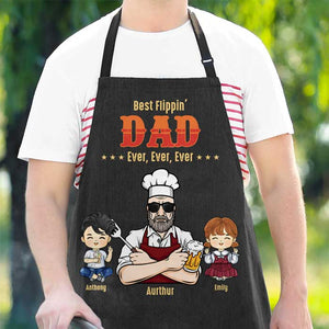 Le meilleur papa de tous les temps - Tablier personnalisé - Cadeau pour papa