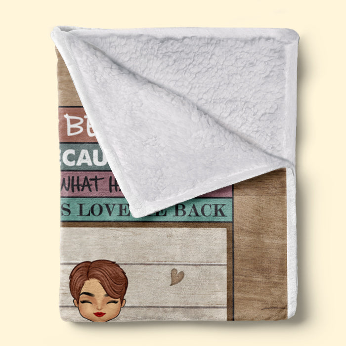Merci d'être toujours à mes côtés - Couverture personnalisée Bestie - Cadeau de Noël pour meilleures amies, BFF, sœurs