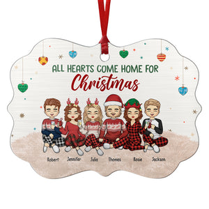 La famille est le plus beau cadeau qui soit ! Décoration personnalisée pour la famille - Aluminium en forme de Benelux - Cadeau de Noël pour les membres de la famille