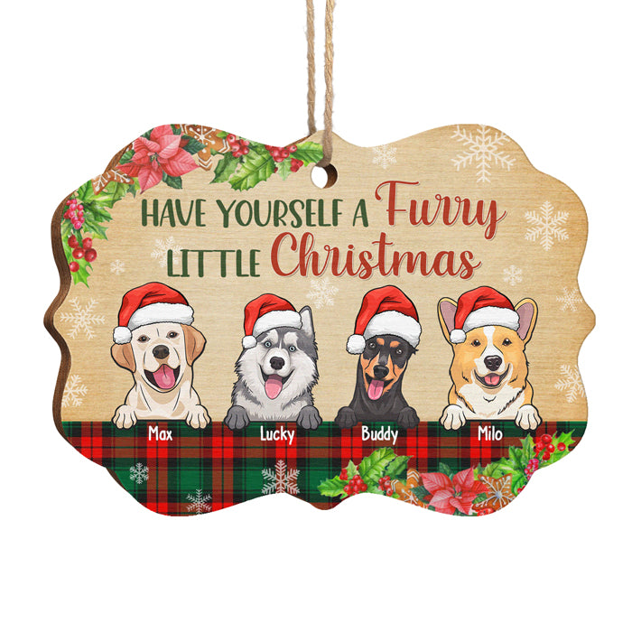 Offrez-vous un Noël tout en fourrure ! Décoration personnalisée pour chien et chat ! En bois, forme Benelux ! Cadeau de Noël pour les propriétaires et les amoureux des animaux.