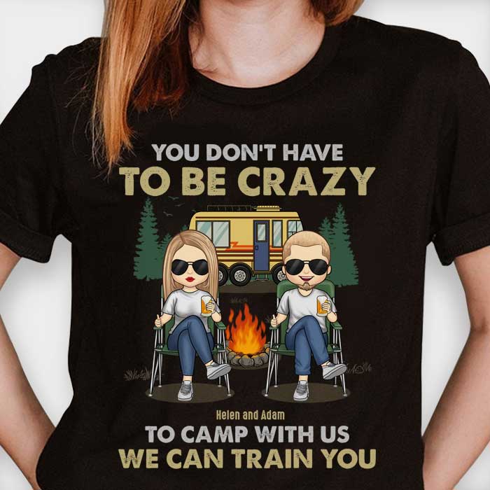 Tu finiras ivre - T-shirt et sweat à capuche unisexe personnalisé - Cadeau pour les amateurs de camping