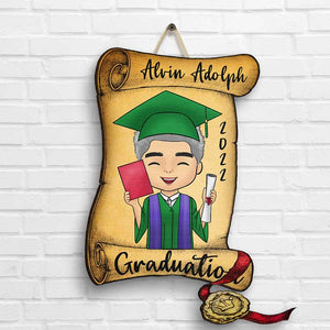 Félicitations pour votre diplôme 2022 - Panneau en bois personnalisé - Cadeau de remise de diplôme