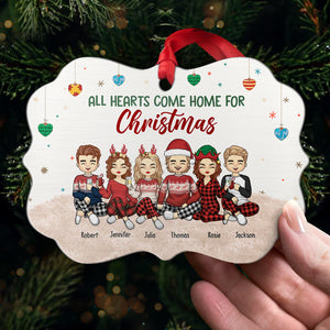 La famille est le plus beau cadeau qui soit ! Décoration personnalisée pour la famille - Aluminium en forme de Benelux - Cadeau de Noël pour les membres de la famille