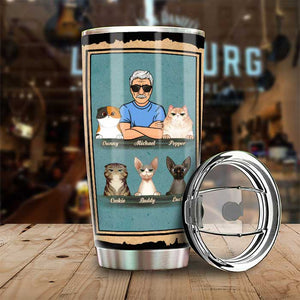 Un papa chat incroyable - Gobelet personnalisé - Cadeau pour papa