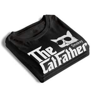 Les Parents du Chat - T-shirt, sweat à capuche et sweat-shirt unisexe personnalisé avec chat - Cadeau pour les propriétaires et les amoureux des animaux