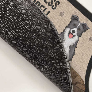 Sonnettes sans fil sur leurs chargeurs - Tapis décoratif personnalisé - Cadeau pour les amoureux des animaux, les propriétaires d'animaux, cadeau pour animaux
