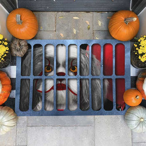 Halloween Scary Dog - Gift For Dog Lovers, Personalized Decorative Mat.