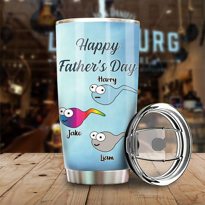 Pour nous, vous êtes le monde - Gobelet personnalisé - Cadeau pour papa, grand-père, cadeau pour la fête des pères