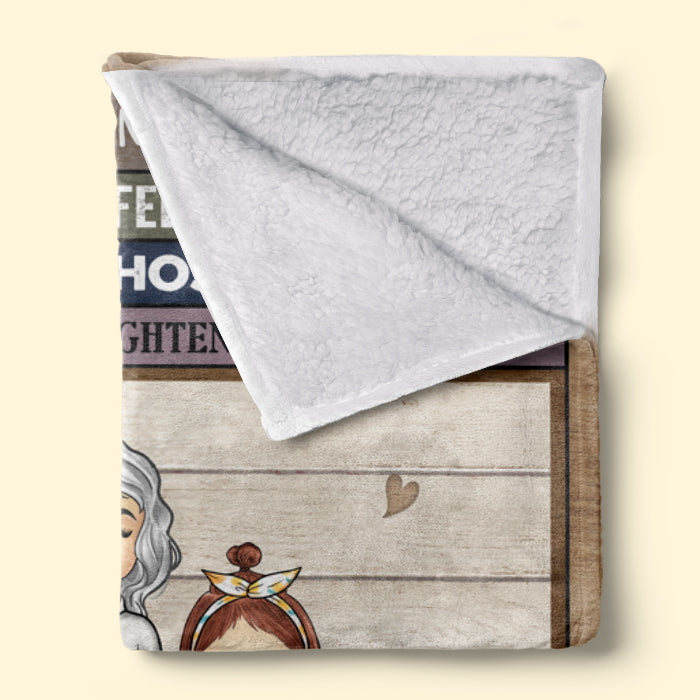 N'oubliez jamais que vous êtes plus courageux que vous ne le pensez - Couverture familiale personnalisée - Cadeau de Noël pour les membres de la famille