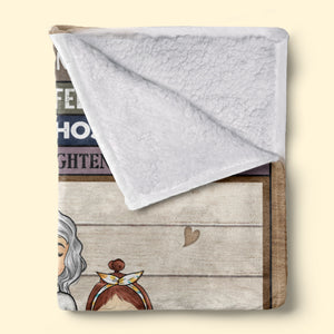 N'oubliez jamais que vous êtes plus courageux que vous ne le pensez - Couverture familiale personnalisée - Cadeau de Noël pour les membres de la famille