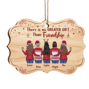 Meilleures amies, il n'y a pas de plus beau cadeau que l'amitié - Décoration de Noël en bois personnalisée en forme de Benelux - Cadeau pour meilleure amie, meilleure amie, sœur, cadeau d'anniversaire pour meilleure amie et amie, cadeau de Noël
