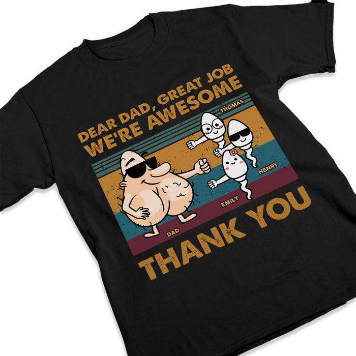 Tel père, tel fils - T-shirt unisexe personnalisé, sweat à capuche, sweat-shirt - Cadeau de fête des pères, d'anniversaire pour papa