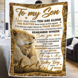Tu es plus courageux que tu ne le penses et aimé plus que tu ne le penses - Couverture familiale - Cadeau pour fils de maman