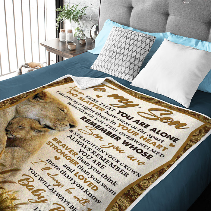 Tu es plus courageux que tu ne le penses et aimé plus que tu ne le penses - Couverture familiale - Cadeau pour fils de maman