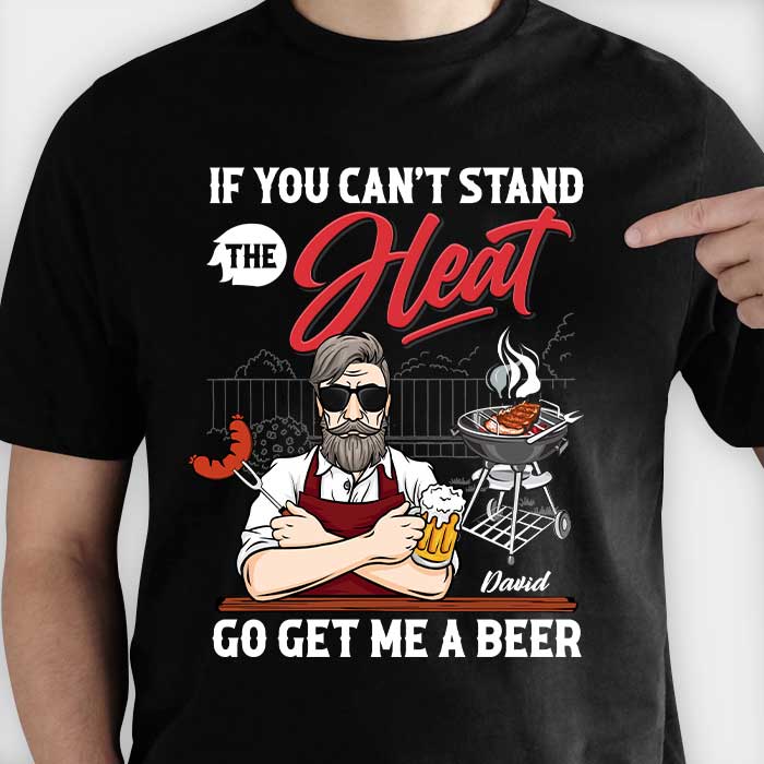 Va me chercher une bière ! T-shirt unisexe personnalisé, sweat à capuche, cadeau pour papa ou grand-père
