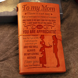 You'll Always Be My Loving Mother - Daughter To Mom - Vintage Journal.