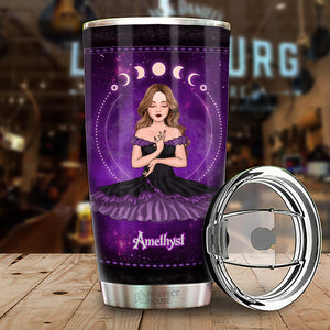 Comme ci-dessus, ainsi ci-dessous, ainsi le corps, ainsi l'âme - Gobelet de sorcière personnalisé - Cadeau pour sorcières, cadeau pour vous-même, cadeau d'Halloween