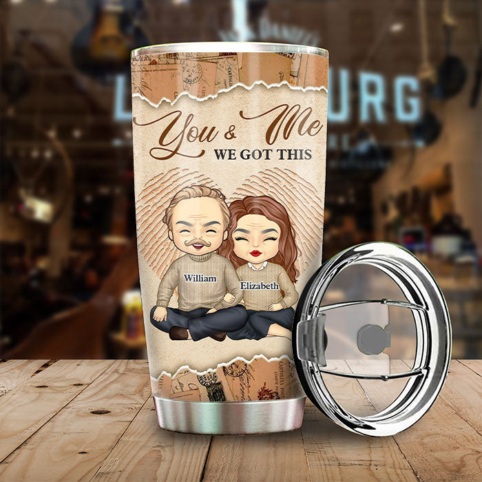 Je te trouverais plus tôt - Gobelet personnalisé - Cadeau pour couple, mari et femme
