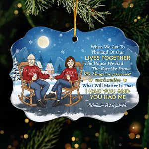 Ce qui compte vraiment - Décoration de Noël personnalisée en acrylique en forme de Benelux - Cadeau pour couple, mari et femme, anniversaire, fiançailles, mariage, cadeau de mariage, cadeau de Noël