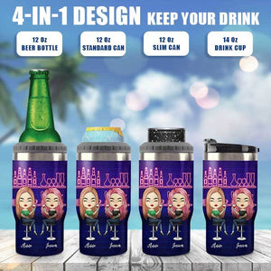 Une année de complicité autour de l'alcool - Glacière personnalisée - Cadeau pour meilleure amie