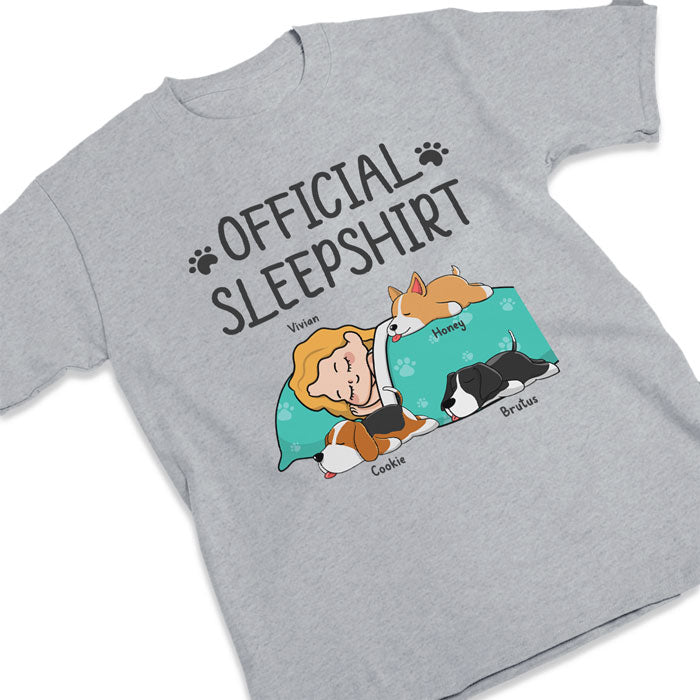 T-shirt de nuit officiel - T-shirt unisexe personnalisé pour chien, sweat à capuche, sweat-shirt - Cadeau de Noël pour les propriétaires et les amoureux des animaux