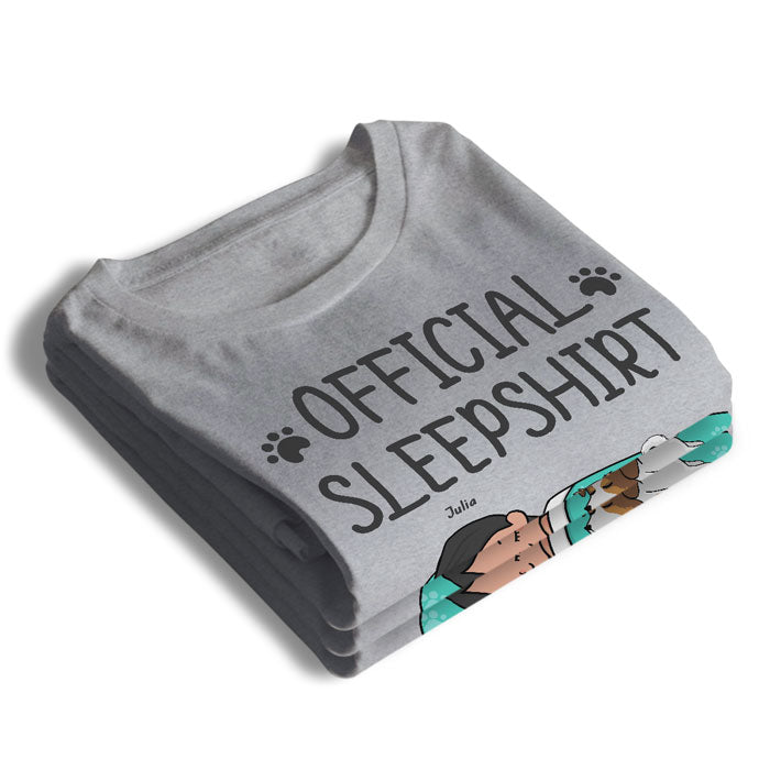 T-shirt de nuit officiel - T-shirt unisexe personnalisé pour chien, sweat à capuche, sweat-shirt - Cadeau de Noël pour les propriétaires et les amoureux des animaux