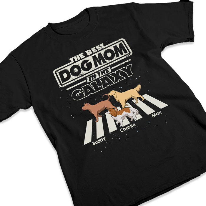 The Best Dog Parents In This Galaxy - Dog Personalized Custom Unisex T-shirt, Hoodie, Sweatshirt - Christmas Gift For Pet Owners, Pet Lovers