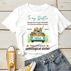 Cry A Little Less - Gift for Bestie,  Personalized Unisex T-Shirt.