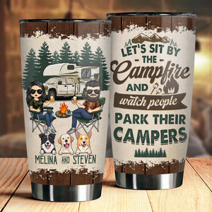 Les meilleurs souvenirs se créent en camping - Gobelet personnalisé - Cadeau pour les amateurs de camping