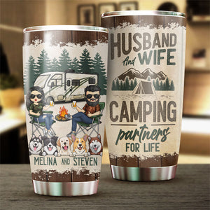 Les meilleurs souvenirs se créent en camping - Gobelet personnalisé - Cadeau pour les amateurs de camping